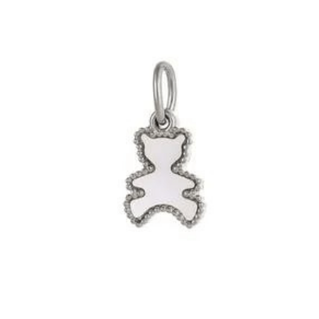 Breloque Teddy blanc