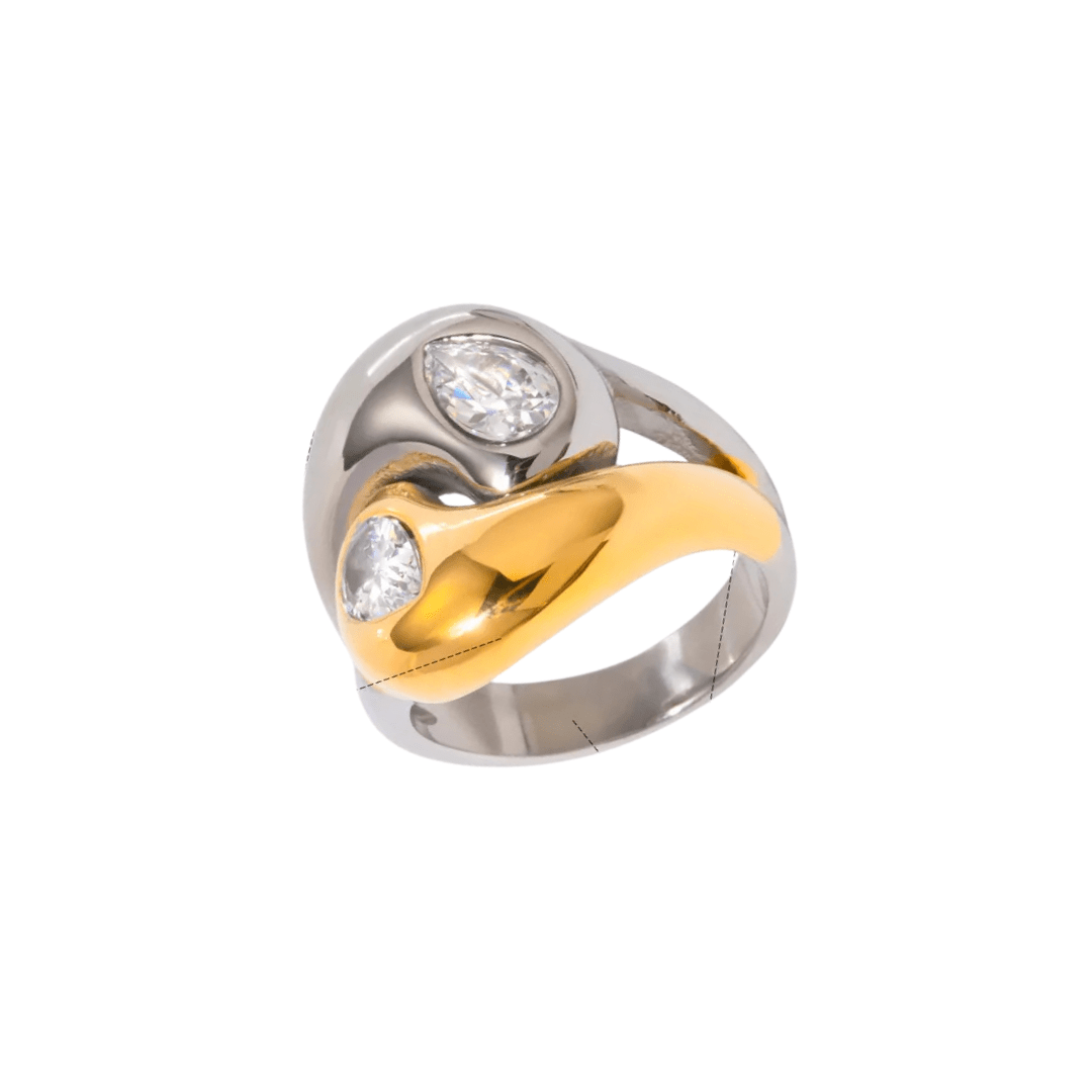 Bague Ying Yang