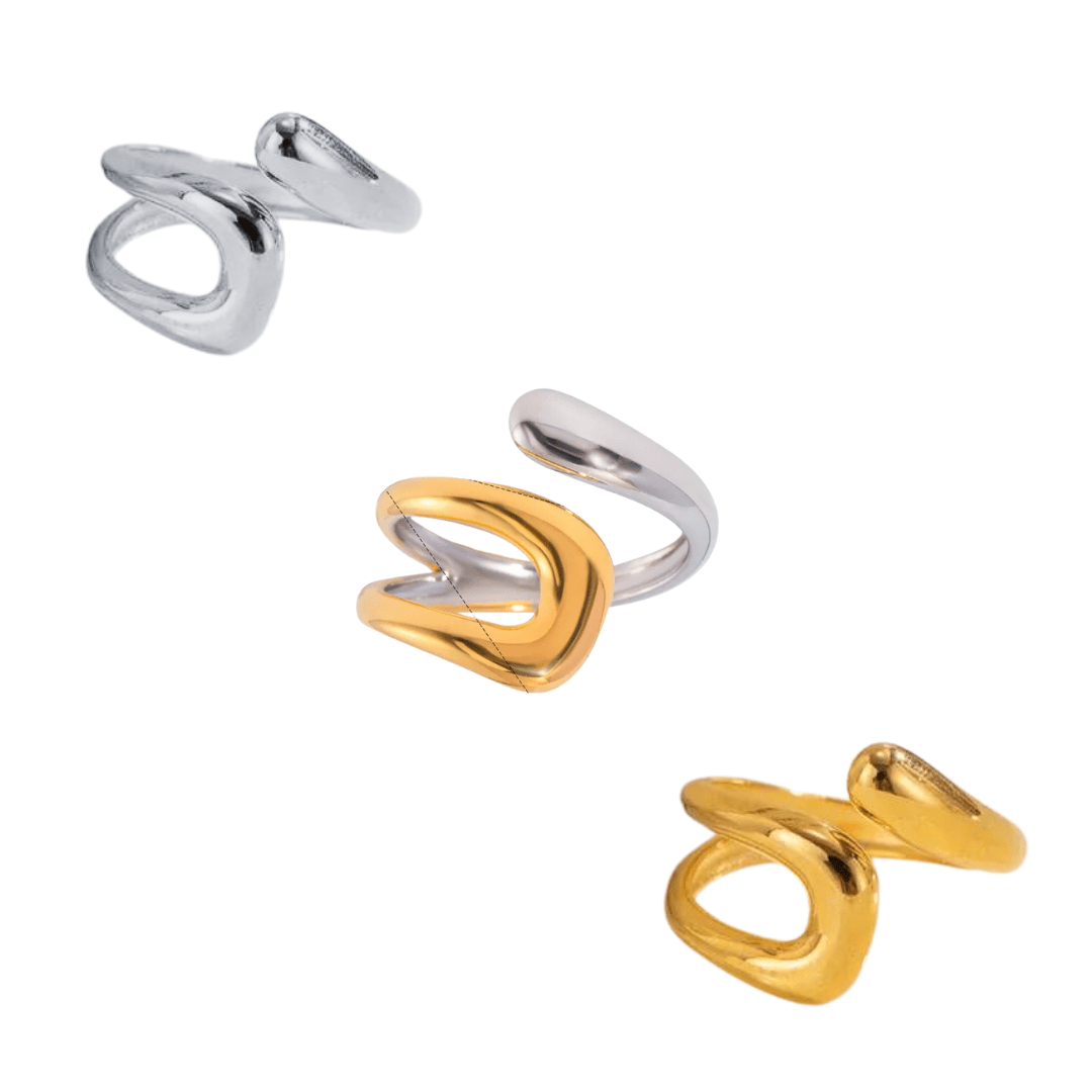 Bague Double sided