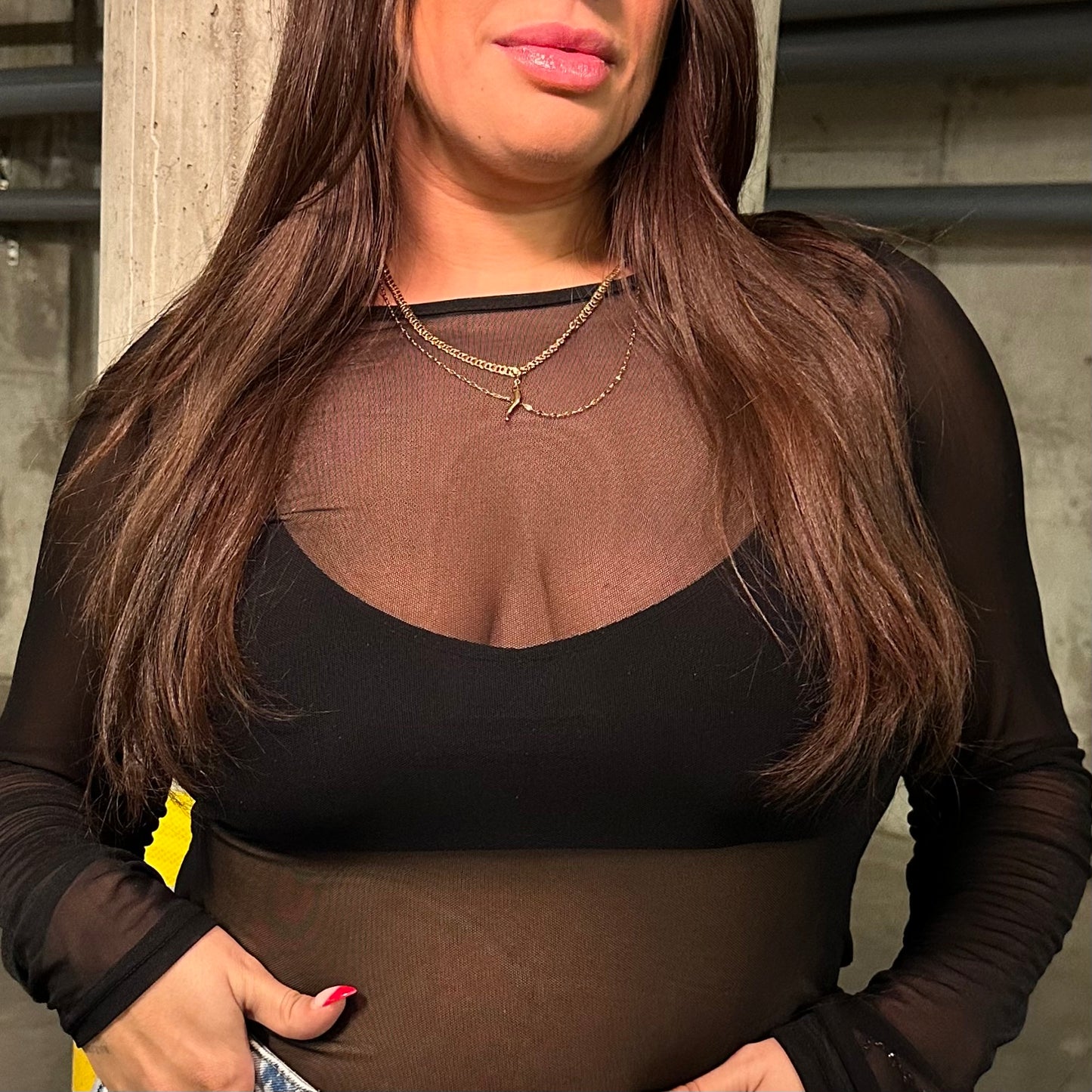 Collier Lip chain
